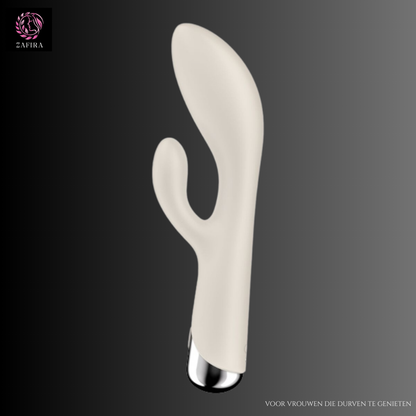 Dual Stimulation Vibe Satisfyer Spinning Rabbit 1 White