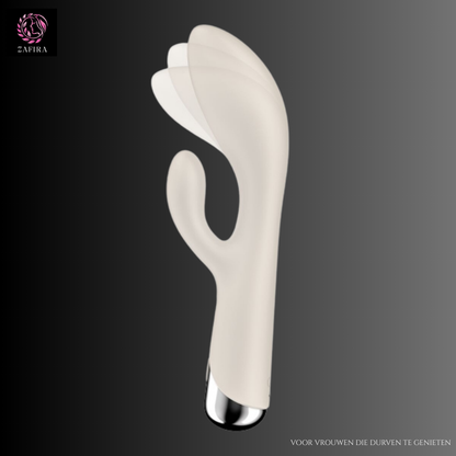 Dual Stimulation Vibe Satisfyer Spinning Rabbit 1 White