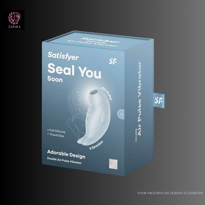 Satisfyer Seal You Soon Blauw