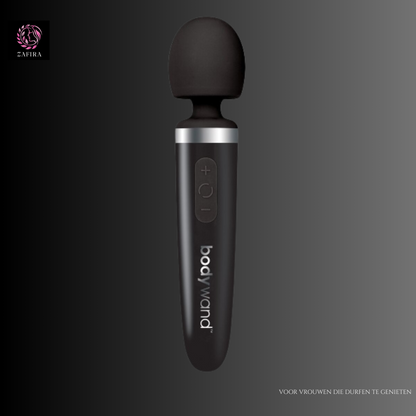 Aqua Mini Rechargeable Wand Massager Black Bodywand Multi Function Wands Black