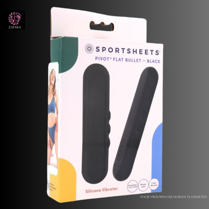 Vibrating Bullet Sportsheets Pivot Black