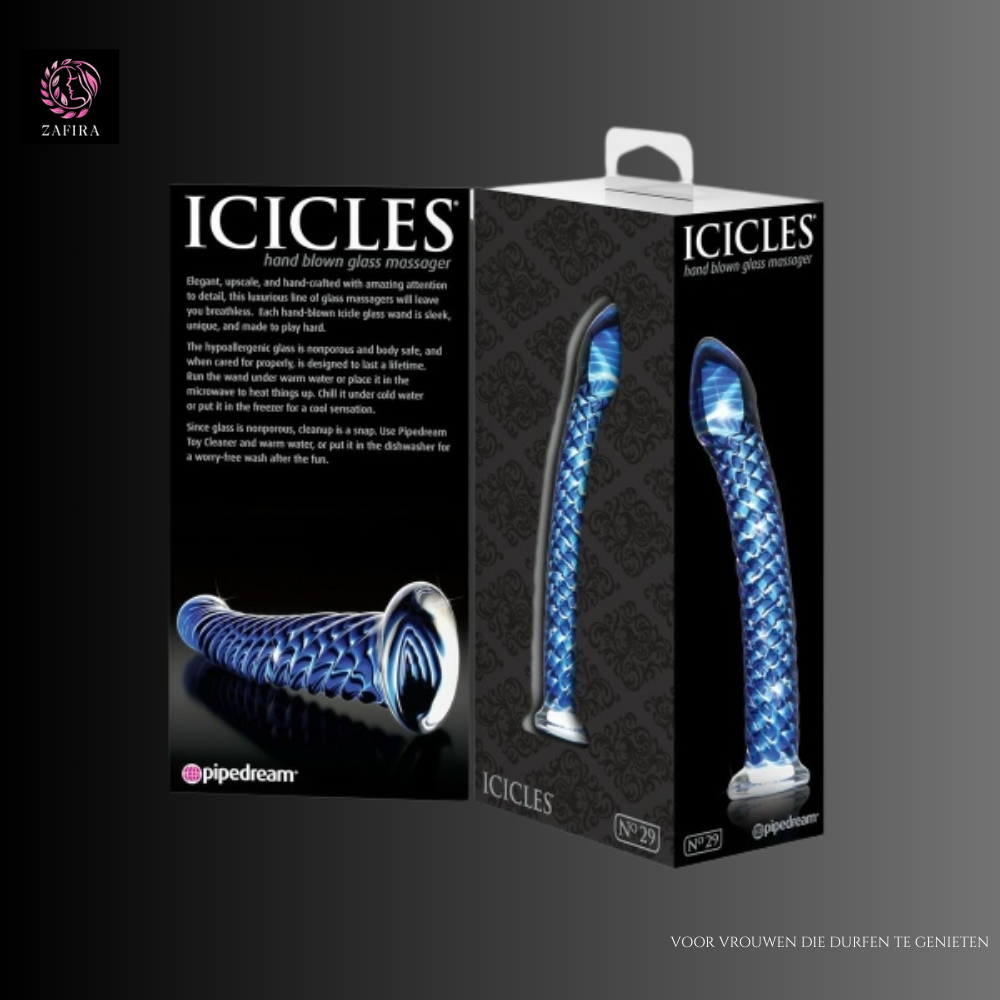 Dildo Pipedream Icicles Blue