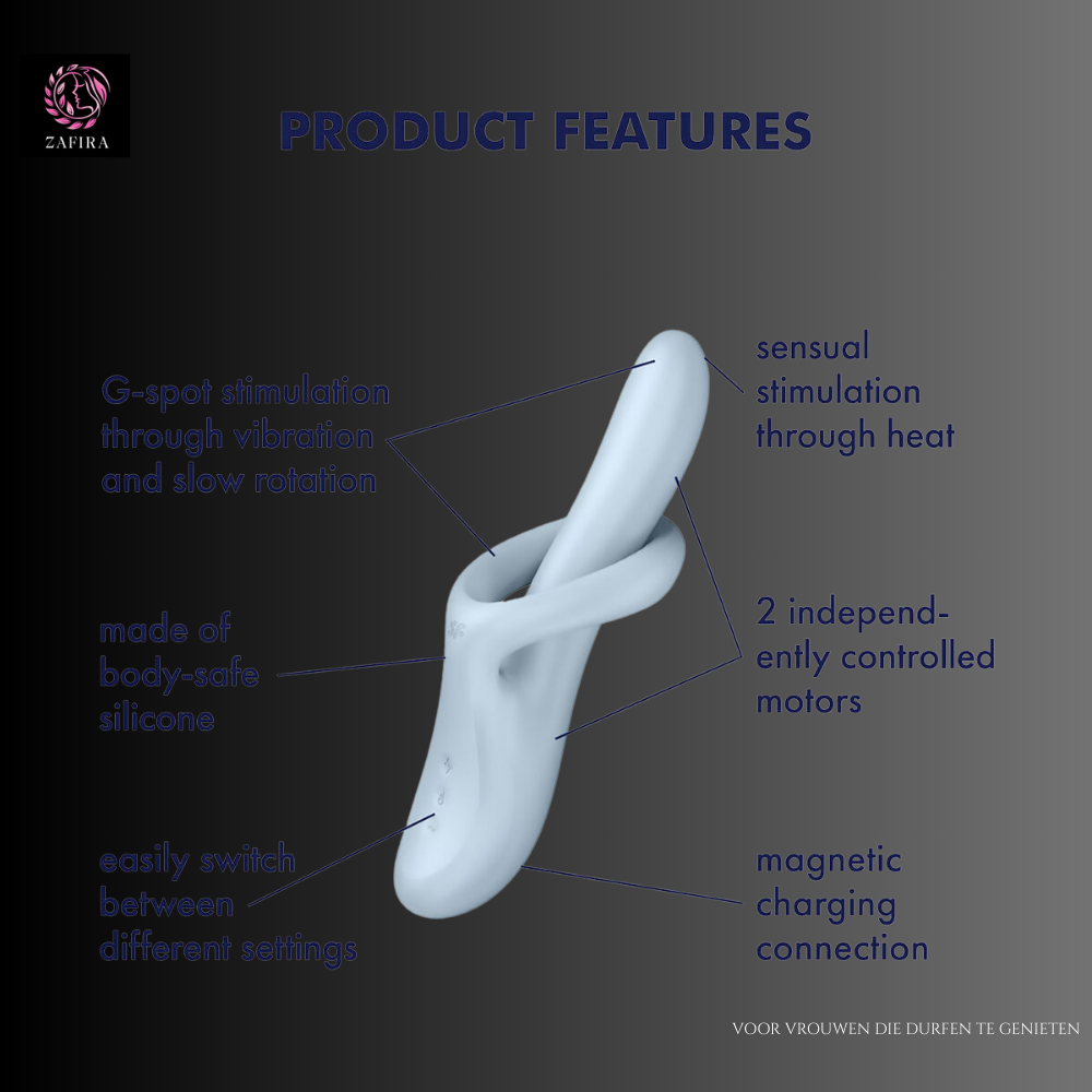 G-Spot Vibrator Satisfyer Blue