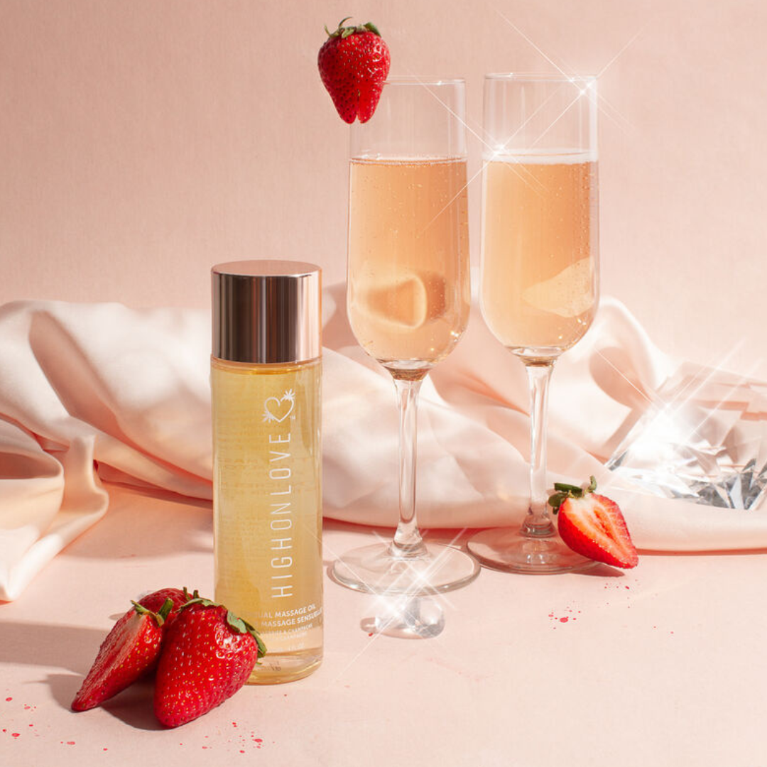 Erotische Massageolie Highonlove