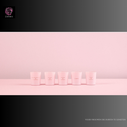 Massage Candle Highonlove Orange Pink Strawberry Champagne Lychee 35 ml