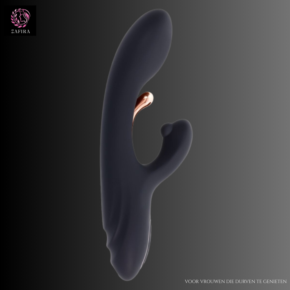 Dual Stimulation Vibe Evolved Playboy Black