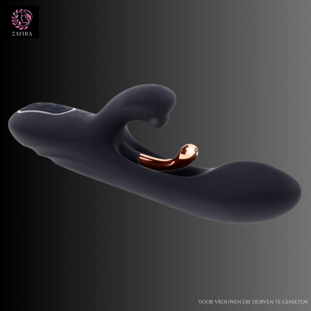 Dual Stimulation Vibe Evolved Playboy Black