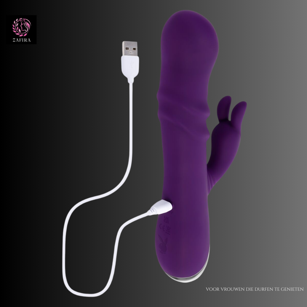 Dual Stimulation Vibe Evolved Playboy Purple