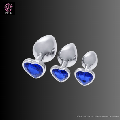 S Pleasures Zilverkleurig Donkerblauw