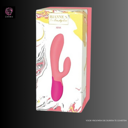 Dubbele Stimulatie Vibrator Rianne S Essentials Xena Rabbit Koraal Roze